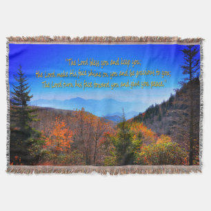 Numbers 6-24-26 throw blanket