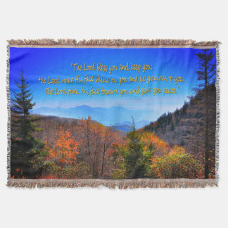 Numbers 6-24-26 throw blanket