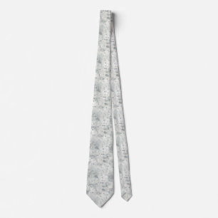 Numbers Abstract Tie