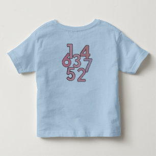 Numbers Aesthetic T-Shirt – Minimalist Number Desi