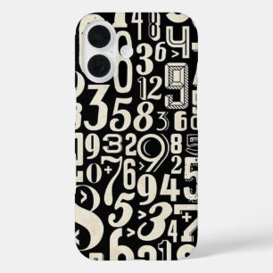 Numbers iPhone 16 Case