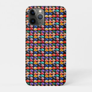 Numbers Coloured Eightballs, iPhone 11 Case