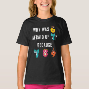 Numbers Day Idea For Kids - Monster Numbers T-Shirt