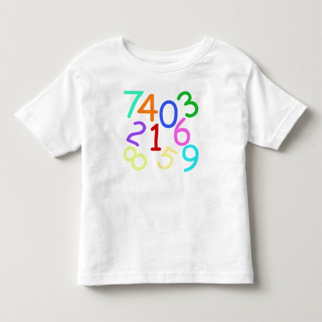 Numbers - Kids T-shirt (Front)