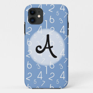Numbers Pattern iPhone 11 Case