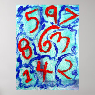 Numbers Poster