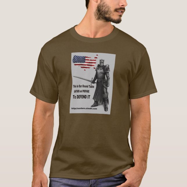 numbers T-Shirt (Front)