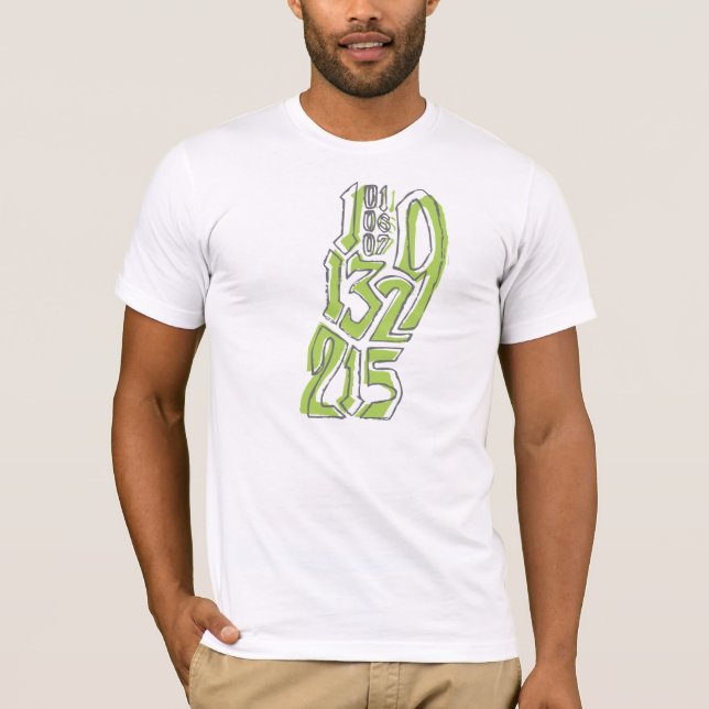 Numbers T-Shirt (Front)