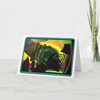 Numbian Princess Holiday Card