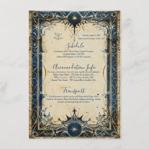 Numenorean Royal Wedding Enclosure Card