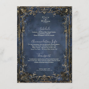 Numenorean Royal Wedding Enclosure Card