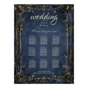Numenorean Royal Wedding Seating Chart