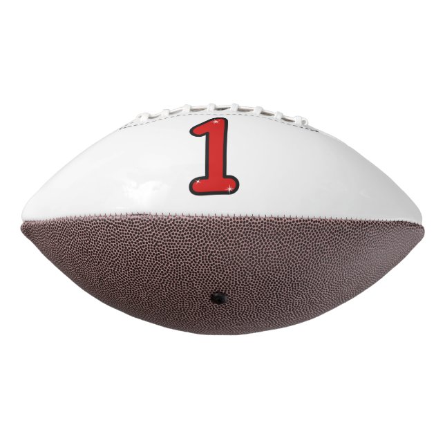 Numeral 1, one, 1 year, number 1, number one american football (Rotated 270)