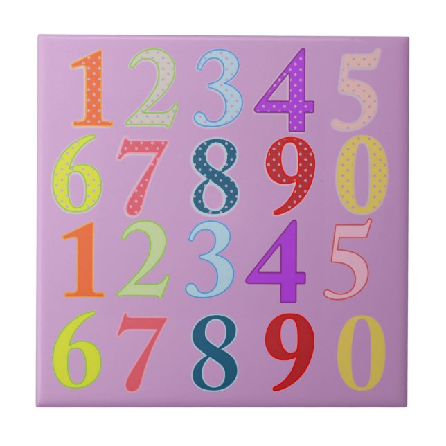 Numerals Tile (Front)