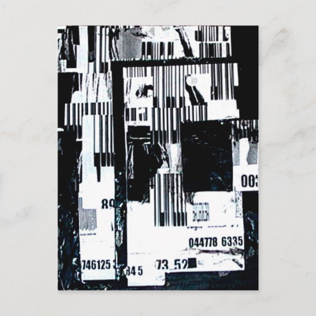 NUMERIC SELF POSTCARD (Front)