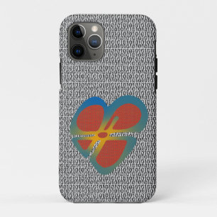 NUMERICAL AND CARDINAL HEART iPhone 11 PRO CASE