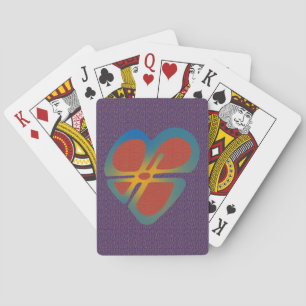 NUMERICAL AND CARDINAL HEART PLAYING CARDS