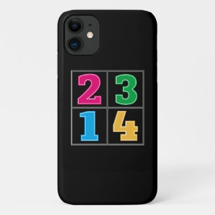 Numerical serie 1234 iPhone 11 case
