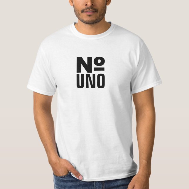 Numero Uno T-Shirt (Front)