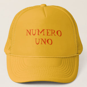 "NUMERO UNO" TRUCKER HAT