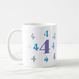 Numerology 4 Mug