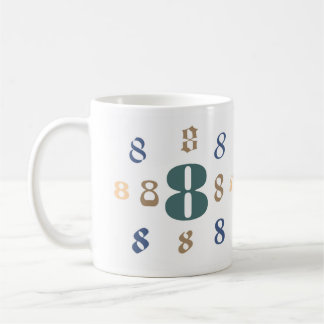 Numerology 8 Mug
