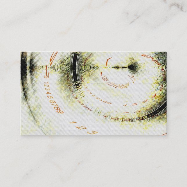 Numerology Astrology Money Zodiac Business Cards (Front)