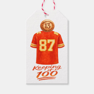 Numerology It Adds Up: Keeping It 100 Gift Tags