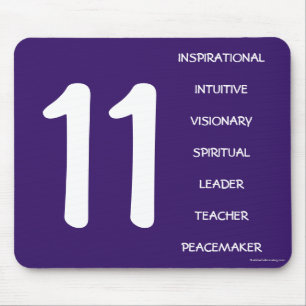 Numerology Mouse Pad for Master Number 11