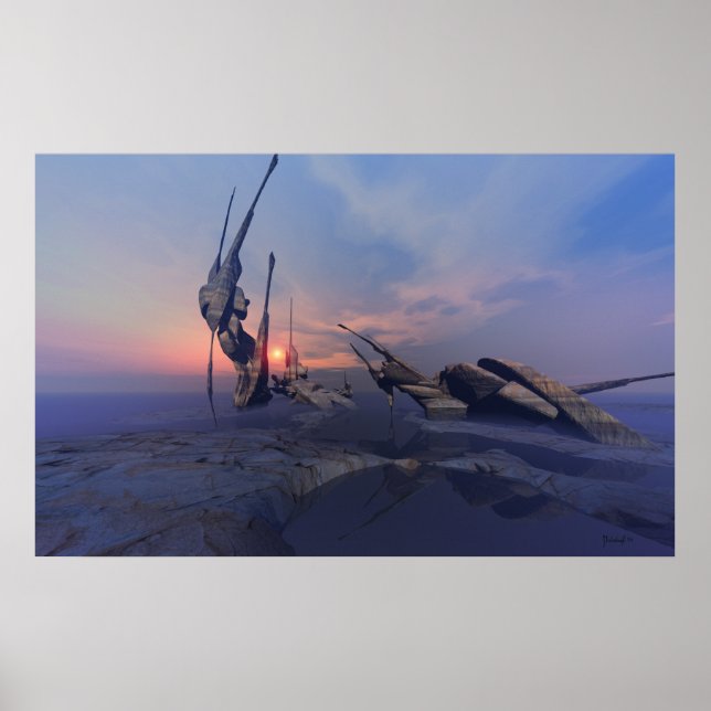 Numinous place - surreal print (Front)