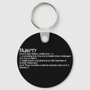 Numpty Key Ring