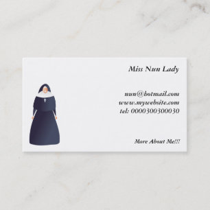Nun Business Card