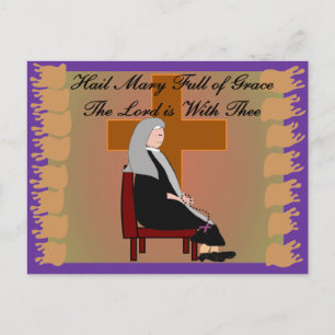 Nun Cards and Gifts "Hail Mary" Prayer