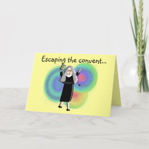 Nun Cards "Escaping The Convent"