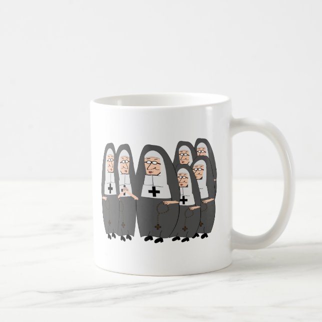 Nun Jubilee Cards Coffee Mug (Right)