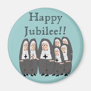 Nun Jubilee Cards Magnet