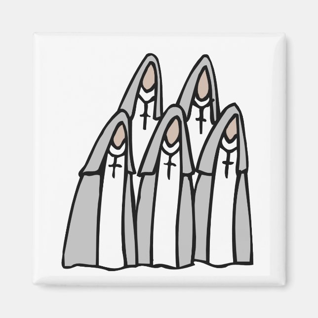 Nun Magnet (Front)