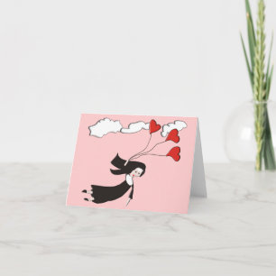 Nun Notecards Blank Inside Soaring Nun