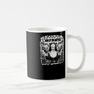 nun Of You S'' Funny Warrior Nun Comic Art Sticker Coffee Mug