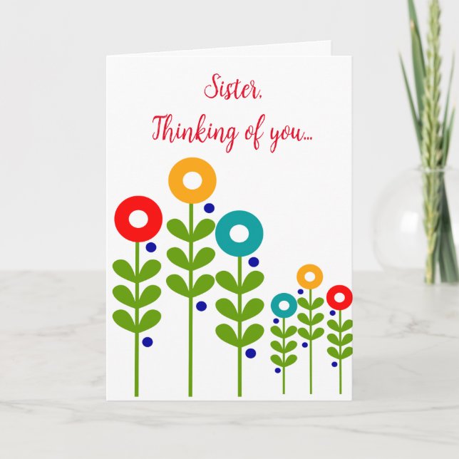 Nun Thinking of You Card (Front)