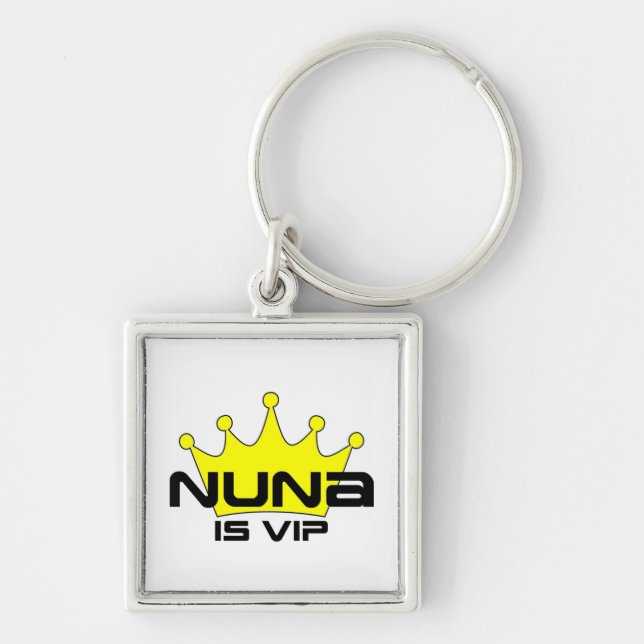 Nuna Is VIP Key Ring (Front)