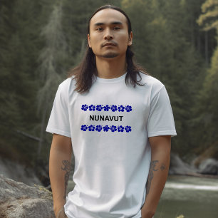 Nunavut Aloha Bands Blue Light-Color T-Shirt