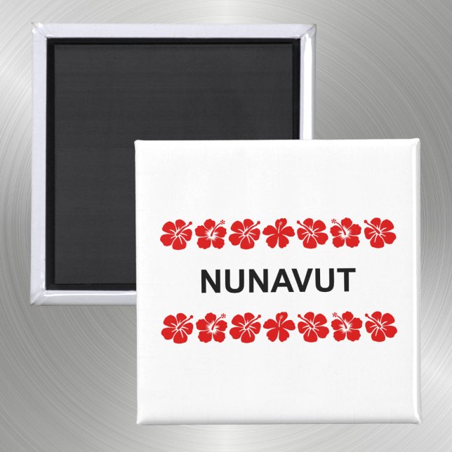 Nunavut Aloha Bands Red Light-Color Magnet (Creator Uploaded)