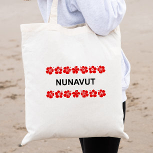 Nunavut Aloha Bands Red Light-Color Tote Bag