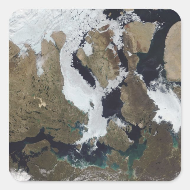 Nunavut, Canada Square Sticker (Front)