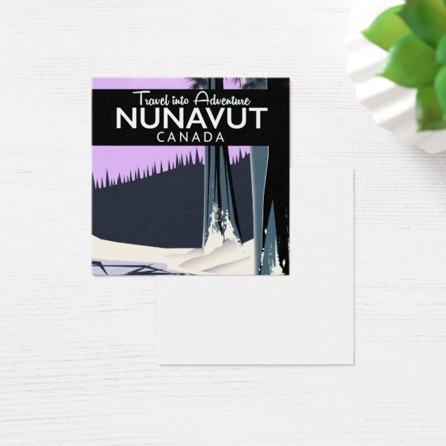 Nunavut Canada Travel poster (Desk)