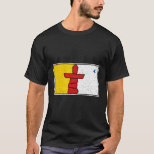 Nunavut Territory Flag Northern Canada T-Shirt