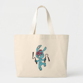Nunchaku Rabbit Beach Bag