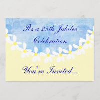 Nuns 25th Jubilee Celebration Invitations