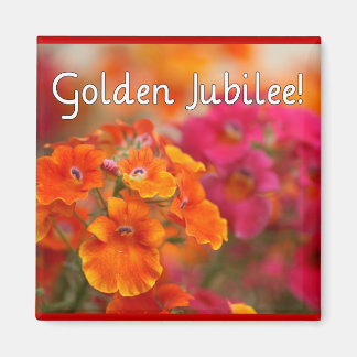 Nuns 50th Jubilee--Floral Design Gifts Magnet